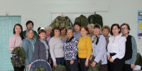 Визит архивистов к добровольцам Янтиковского муниципалитета Чувашии - Министерство культуры, по делам национальностей и архивного дела