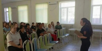 Транспортные полицейские приняли участие в общешкольном родительском собрании в Туапсе - Туапсинский муниципальный округ