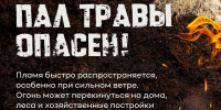 Мглинчанам напоминают, что сухая трава — главная причина пожаров - Мглинские Вести