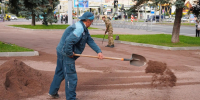 В Петербурге продолжается ремонт щебеночно-набивных дорожек - Spbdnevnik.ru