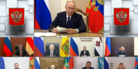 Владимир Путин по видеосвязи проводит встречу с избранными главами регионов - Мир Белогорья