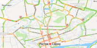 До девяти баллов выросли пробки в Ростове вечером 30 сентября - DonDay.Ru