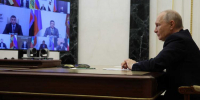 Александр Шуваев встретился с президентом России Владимиром Путиным по видеосвязи - БелПресса
