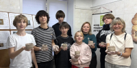 В Лениногорске продолжаются занятия по проекту «Семейная мастерская — Гончарное дело» - Лениногорский район