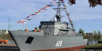 Новейший тральщик «Семен Агафонов» спустили на воду в Петербурге - Комсомольская правда