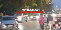ДТП такси и курьер - РИА 7 Новостей
