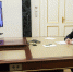 Путин Олег Мельниченко по видеосвязи принял участие во встрече Владимира Путина с избранными главами регионов - Правительство