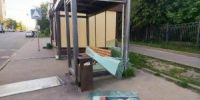 По факту повреждения остановочного павильона на ул. Песчаной возбуждено уголовное дело по ст. 214 УК РФ «Вандализм» - Администрация г. Лыткарино