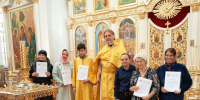 Торжественный выпуск в Школе колокольного звона при Покровском храме в с. Головково - Солнечногорское Благочиние