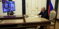 Р. Кадыров принял участие во встрече В. Путина с вновь избранными главами регионов - Главa и Правительство