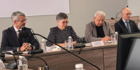 Елена Инякина представила отчет о проделанной работе; Фото: Дарья Скрыпник - Тамбовское отделение РГО