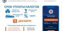 1 декабря - срок уплаты имущественных налогов за прошедший год - Служба потребительского рынка и лицензирования