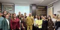 Представители Союза ветеранов Афганистана и специальных военных операций провели для студентов второго курса Амурской ГМА цикл патриотических встреч - Амурская ГМА