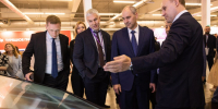 Денис Паслер и Рустам Галямов оценили экспозицию TechnoBuild - Администрация г. Екатеринбург