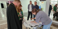 Священник поддержал участников форума трезвости в Ужуре - Епархия
