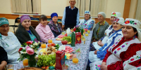 Вечер отдыха в Чабья Чурчинском сельском клубе «О возраст Осени, ты дорог и прекрасен» - Сабинский район