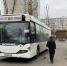 Автобус нарушителя. Скриншот видео Госавтоинспекции Иркутска - Irk.Ru