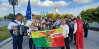 Баянист из Абдулино принял участие в установлении рекорда России на Поклонной горе - ProOren.Ru