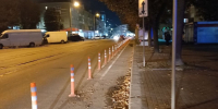 В Калининграде на ул. Багратиона велополосу превратили в велодорожку (фото) - NewKaliningrad.Ru