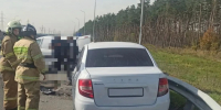 В Ставропольском районе специалисты 30-го пожарно-спасательного отряда выезжали на место ДТП - Центр по делам гражданской обороны, пожарной безопасности и чрезвычайным ситуациям