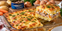 Больше не делаю "Мимозу" в салатнике: запекаю её с картошкой и сайрой, с румяной корочкой — пальчики оближешь - Prochepetsk.ru