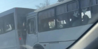 Два автобуса столкнулись на выезде из Кургана - Область 45