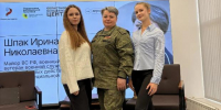 Обучающиеся ВГМУ им. Н.Н. Бурденко стали участниками встречи с майором Вооруженных Сил России Ириной Николаевной Шпак - Медицинский Университет им. Н.Н. Бурденко