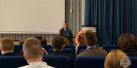 Профориентация учеников Шлиссельбургской школы в Санкт-Петербургский университет ГПС МЧС России - ГУ МЧС ЛО