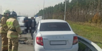 В Ставропольском районе специалисты пожарно-спасательного отряда выезжали на место ДТП - НИА Самара