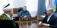 Начальник ГУФСИН России по г. Санкт-Петербургу и Ленинградской области Александр Федоров провел рабочую встречу с представителями мусульманского духовенства - УФСИН России