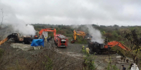 Четыре экскаватора загорелись в селе Майском - Ossetia.News