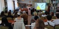 В библиотеке им. Белинского состоялась акция "Литературный диктант" - Kerch.Com.Ru
