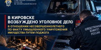 В Кировске возбуждено уголовное дело в отношении несовершеннолетнего, подозреваемого в поджоге автомобиля - Следственный комитет