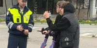 Самокаты под контролем: в Тихвине проверили, как пользователи соблюдают ПДД - Online47.Ru