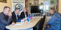 Сослан Такаев провел личный прием граждан в Бабынинском районе - Законодательное Собрание