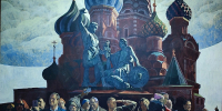 Картина ярославского художника Николая Пака «Москва» представлена на выставке VII Московской Арт Премии - Культура Ярославии