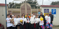 Школьники Хасавюрта навестили пожилых людей в Кизилюрте - Администрация МО г. Хасавюрт