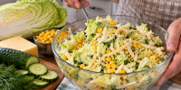 Сметете всю пекинку в магазине: самый вкусный салат на скорую руку — 7 минут, и он на столе - Pg11.Ru
