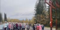 На въезде в село Павино освящен поклонный крест - ГТРК Кострома