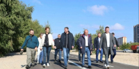 Глава Воронежа Сергей Петрин встретился с жителями на благоустраиваемой набережной Артамонова - ВестиПК в Воронеже