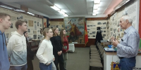 Первокурсники побывали в музее - храме славной истории вуза - БГАУ