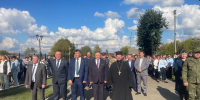 Новозыбковское благочиние. Священнослужитель принял участие в праздновании дня поселка в Красной Горе - Клинцовская епархия