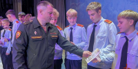 Офицер военной академии Росгвардии познакомил более ста кузбасских школьников с возможностями ведомственного образования - Росгвардия