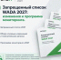 Запрещенный список WADA 2027: изменения и программа мониторинга - РОО ФПСТО