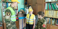 ЮИДовцы провели рейд по проверке светоотражающих элементов - Мензеля