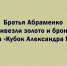 Братья Абраменко завоевали золото и бронзу на турнире «Кубок Александра Невского» - Народное слово