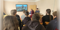 Сотрудники вневедомственной охраны Росгвардии посетили Западнодвинский технологический колледж в Андреаполе - Росгвардия
