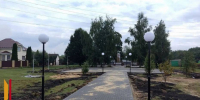В грибановском селе Листопадовка общественники благоустроили территорию мемориала - РИА Воронеж