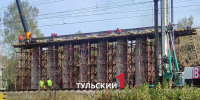 В Заокском районе строят почти километровый мост - ТК Первый Тульский
