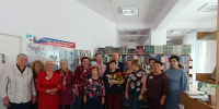 Праздничная программа ко Дню пожилого человека в районной библиотеке - Культура Называевского района